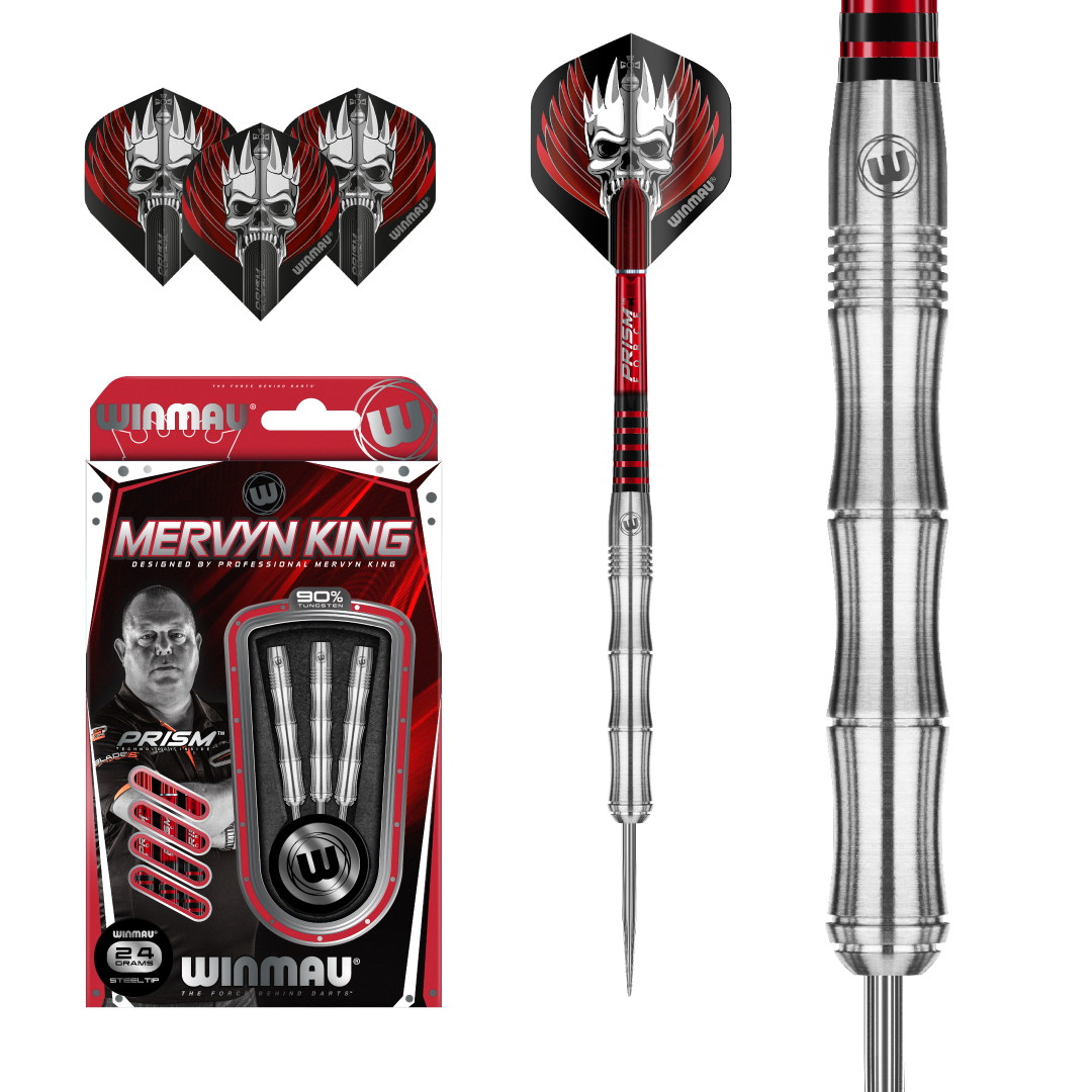 Winmau - Mervyn King Silver - 90%