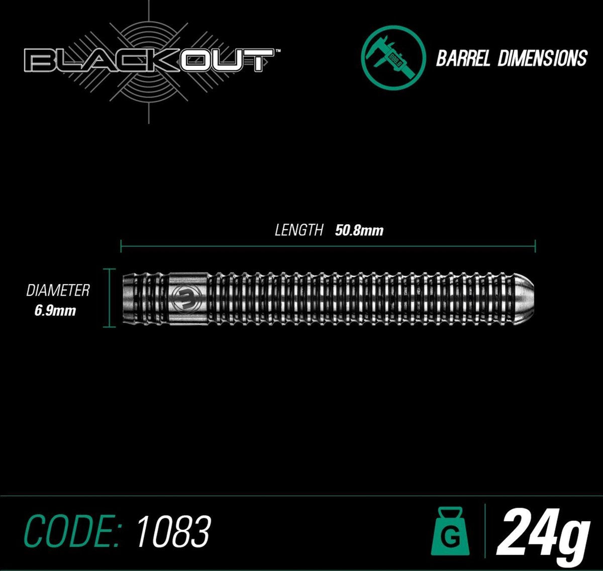 Winmau - Blackout 90%