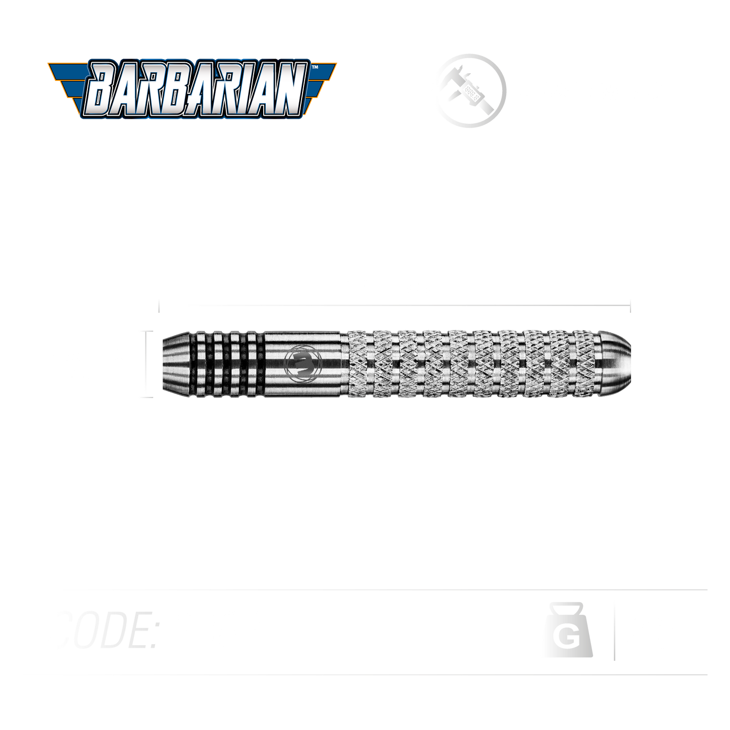 Winmau - Barbarian Inox Steel