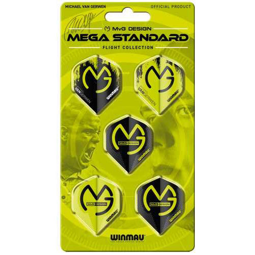 Winmau - Mega Standard - MvG Design Collection - 75 Micron