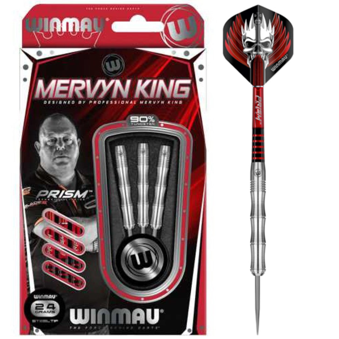 Winmau - Mervyn King Silver - 90%