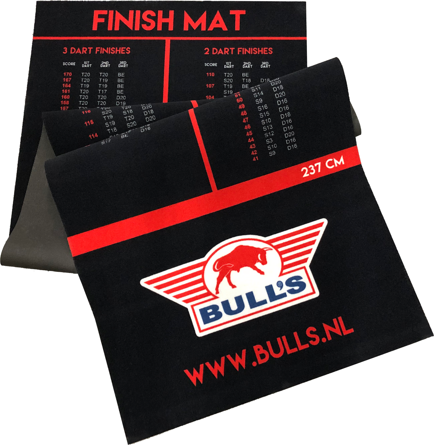 Bull's - Carpet Finish Dartmat - 300x60 cm
