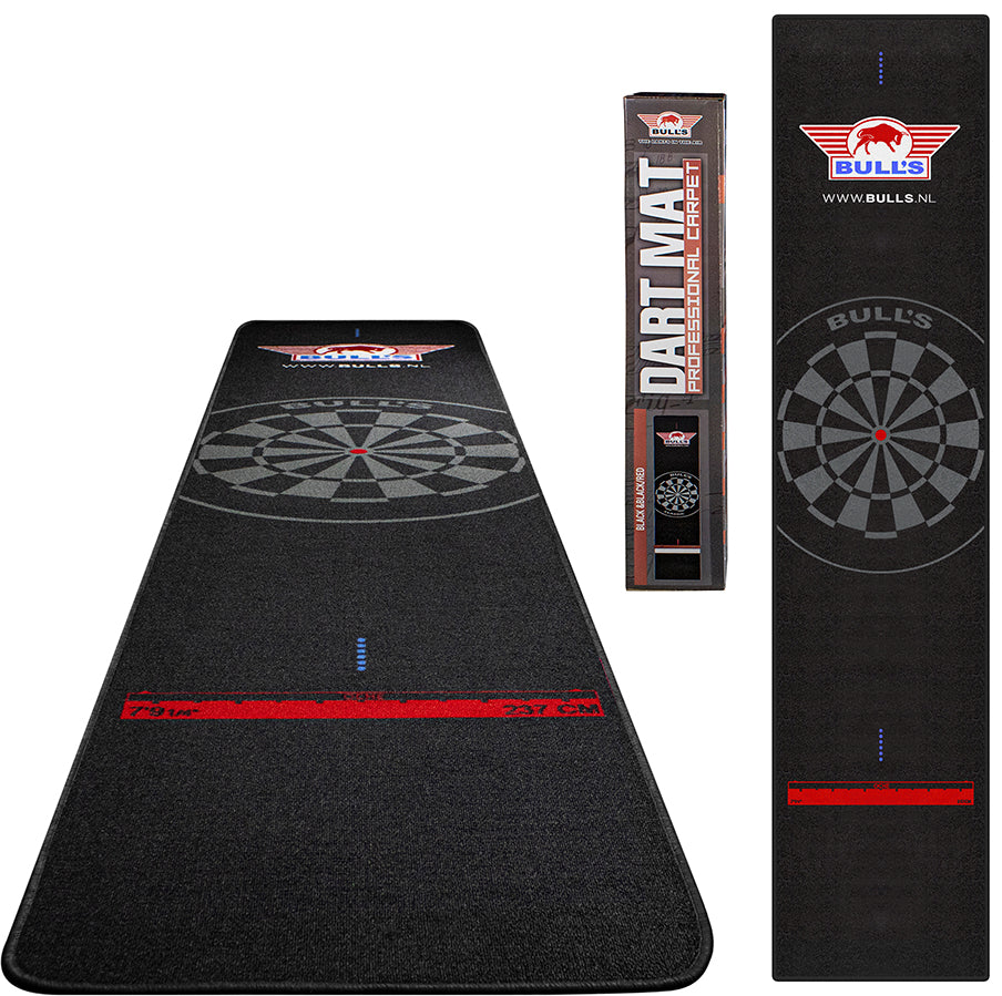 Bull's - Carpet Dartmat Black Black 300x65cm