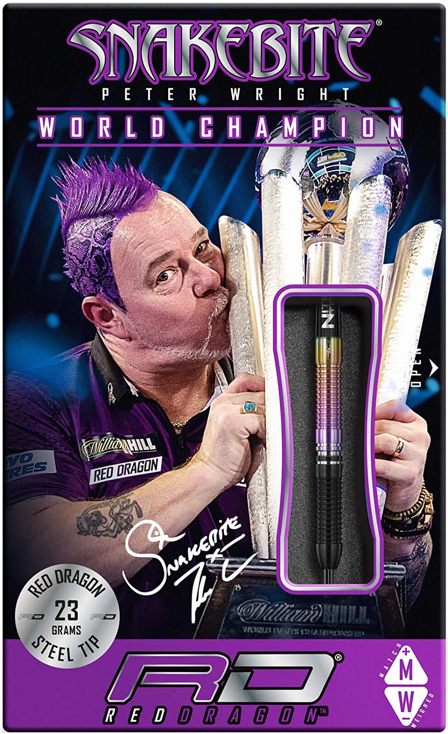 Red Dragon - Peter Wright - Snakebite - World Champion 2020