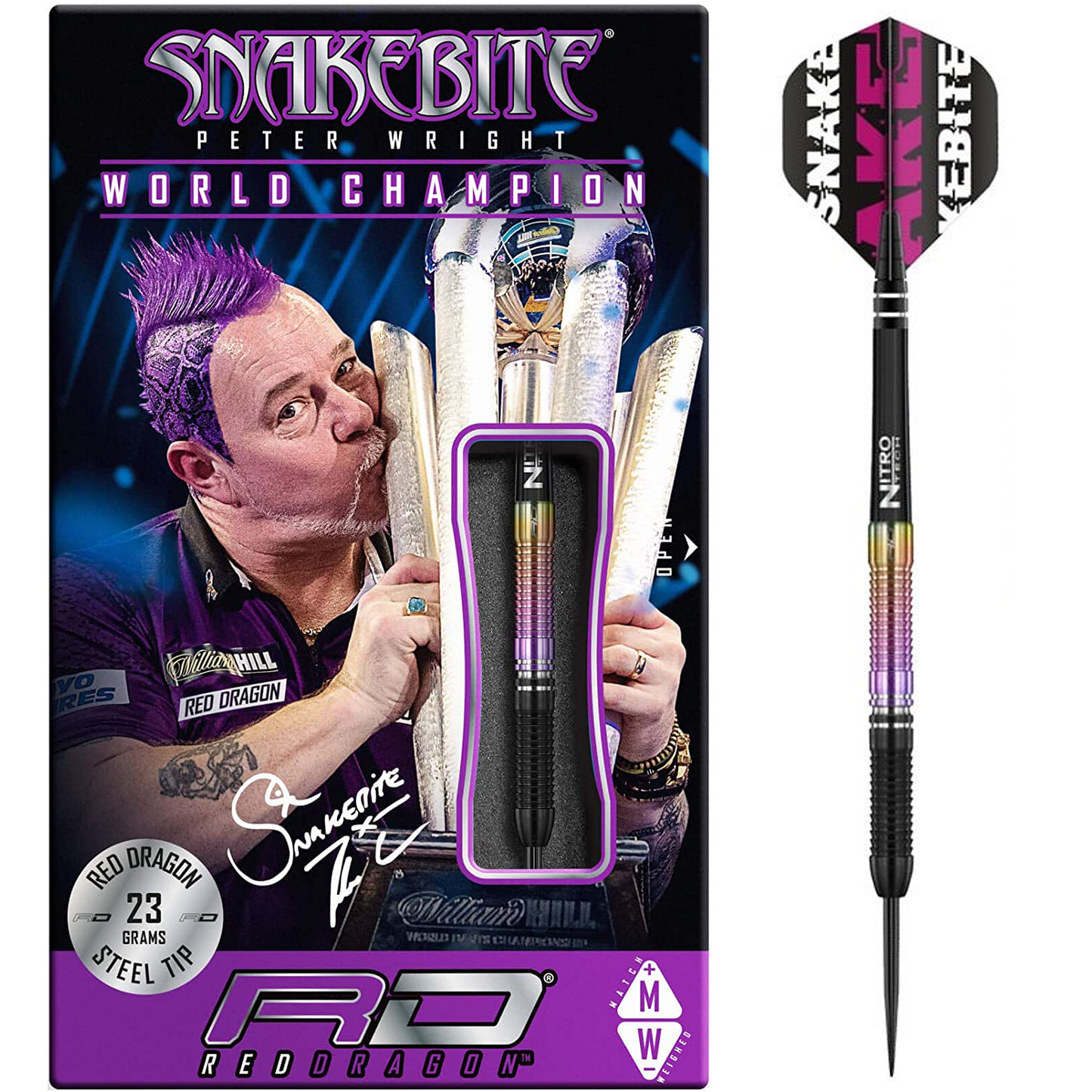 Red Dragon - Peter Wright - Snakebite - World Champion 2020