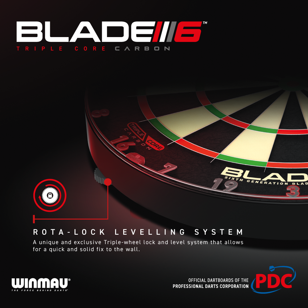 Winmau - Blade 6 Triple Core PDC -  Dartboard