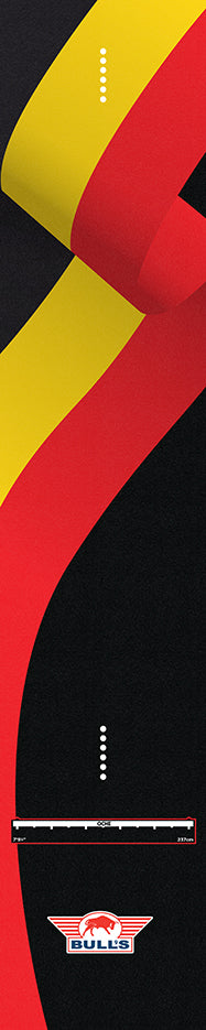 Bull's - Terra Carpet Mat - 300x60cm B/R/Y
