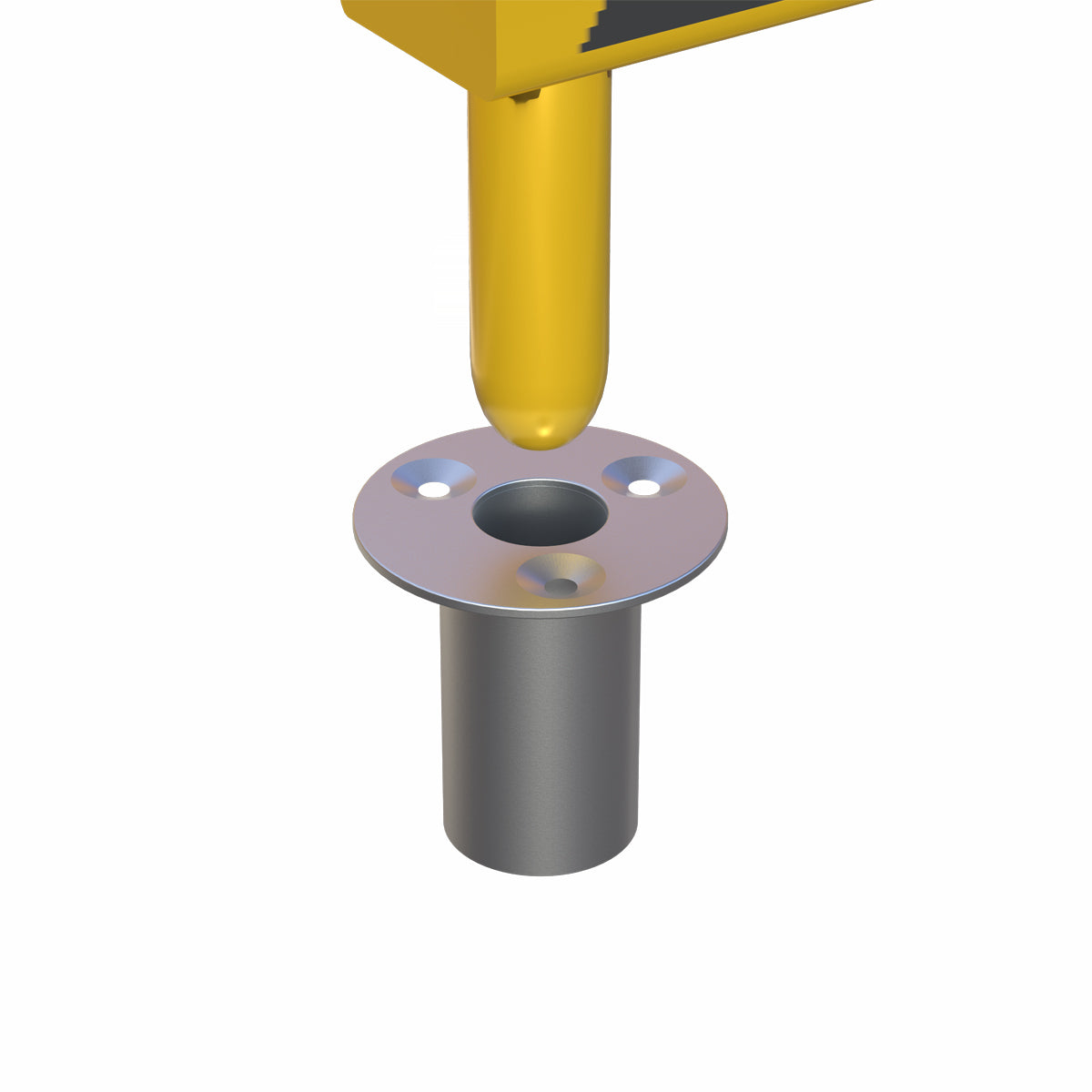 Bull's - Yellow Steel Oche Printed - Incl. 2 buses