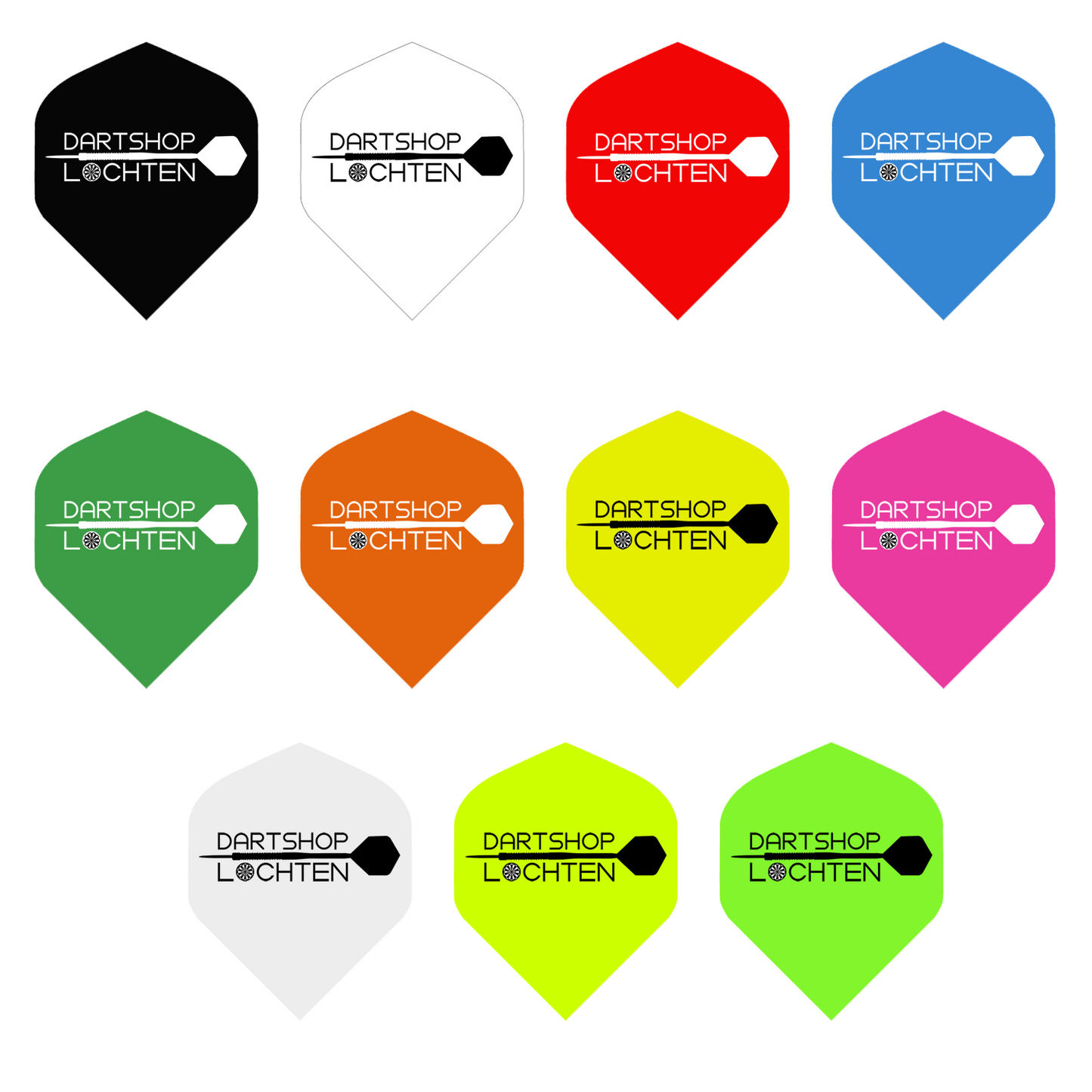 Bedrukken Flights R4X - 2-zijdig - 100 Micron - 10 sets