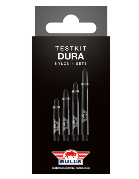 Bull's - Nylon Dura Shaft Testkit - Zwart