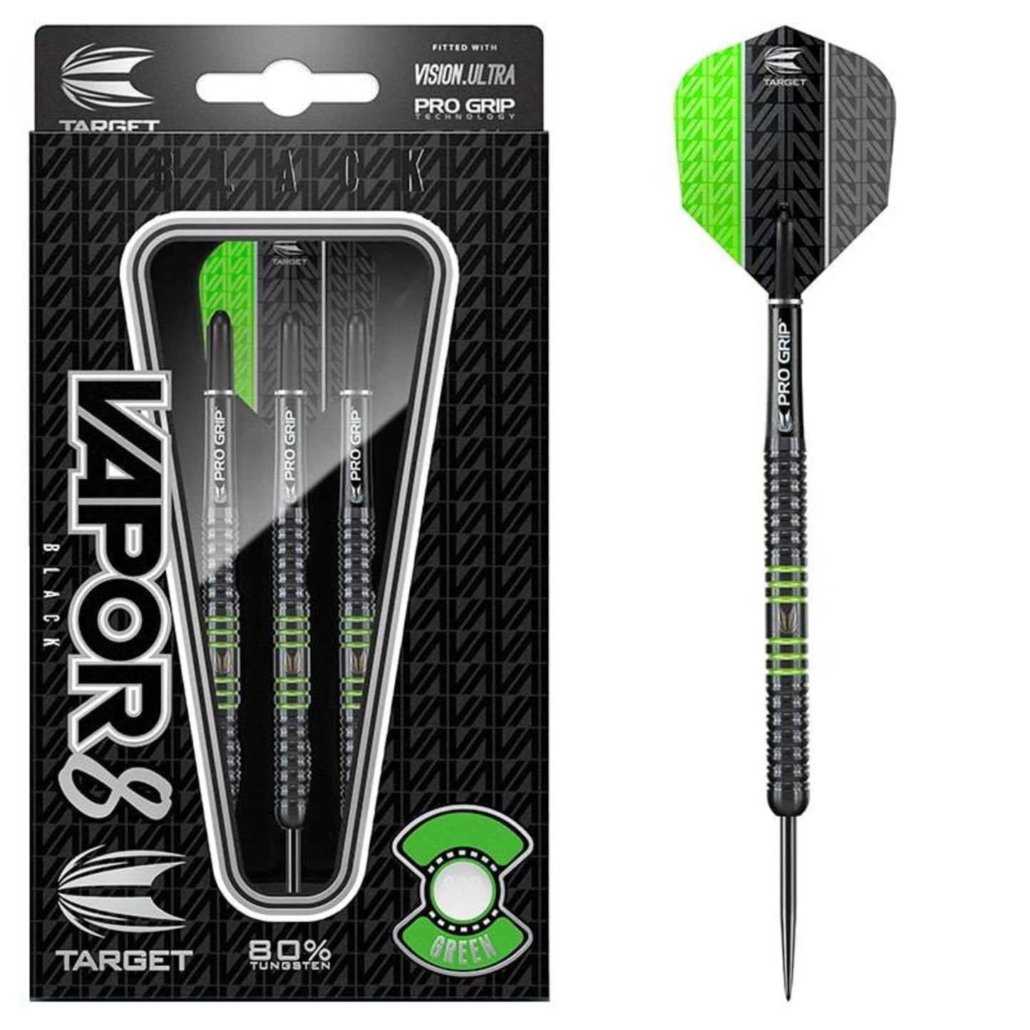 Target - Vapor8 - Black Green 80%