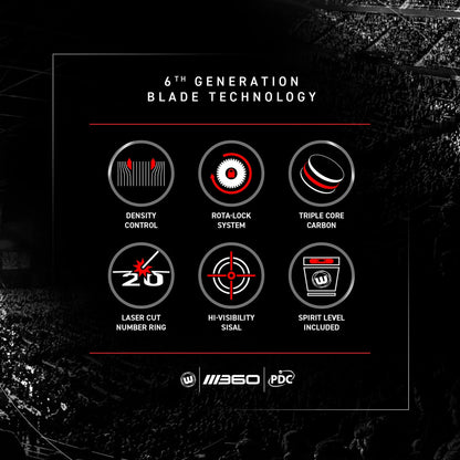 Winmau - Blade 360 Triple Core - Dartboard