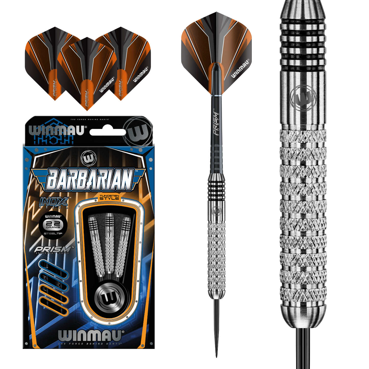 Winmau - Barbarian Inox Steel