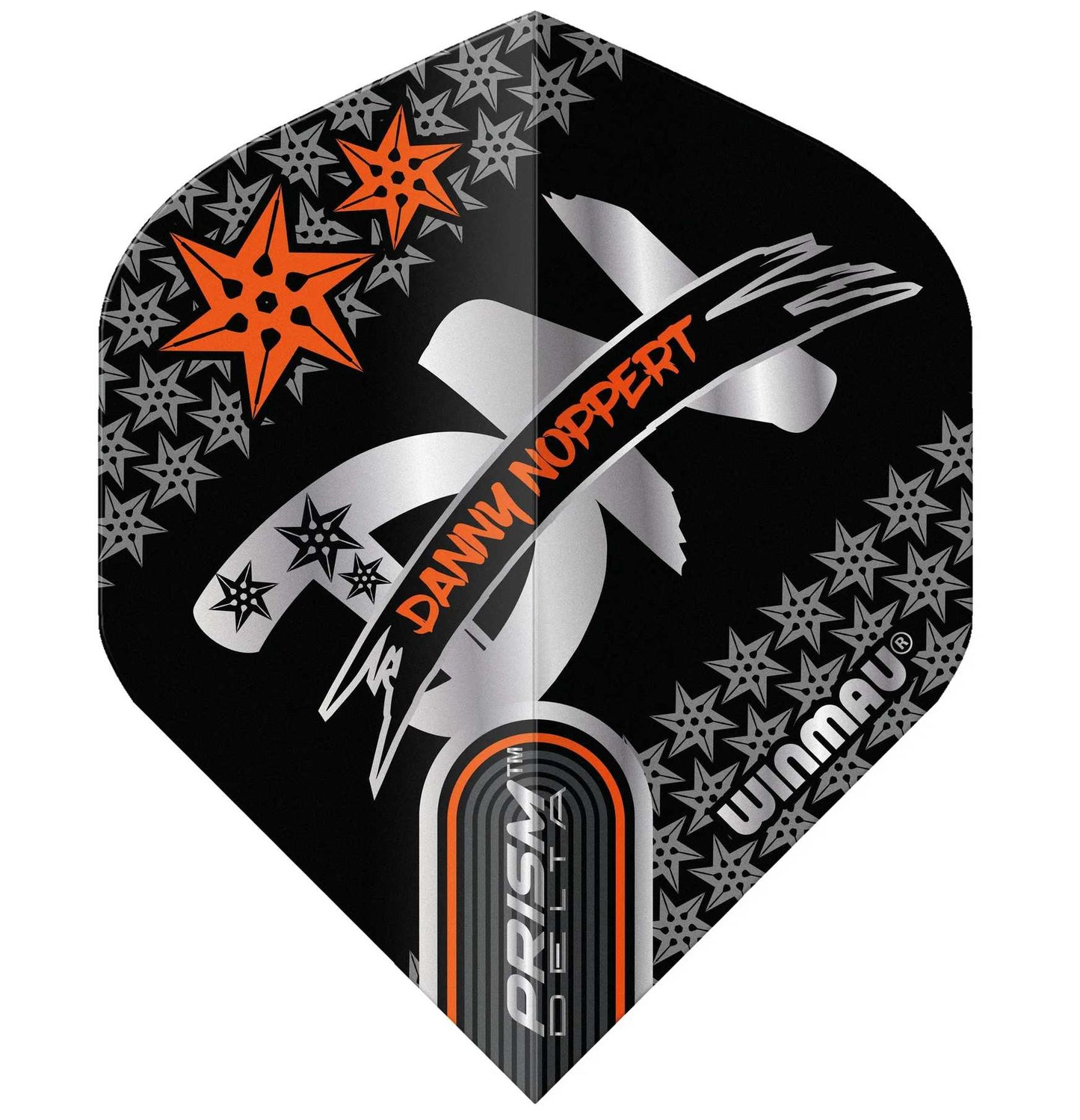 Winmau - Danny Noppert - Prism Delta - Zwart - 100 Micron