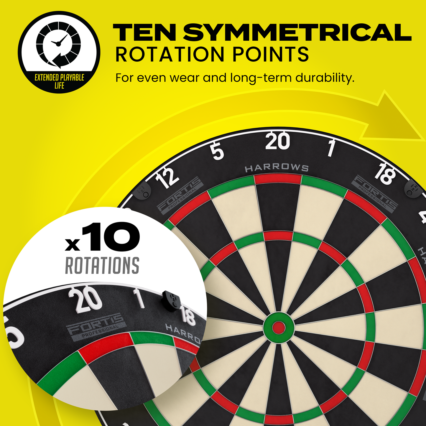 Harrows - Fortis - Dartboard