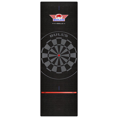 Bull's - Carpet Dartmat + Oche - Black 300x90 cm