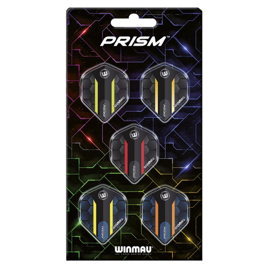 Winmau - Prism Alpha Hexagon - Flight Collection - 100 Micron