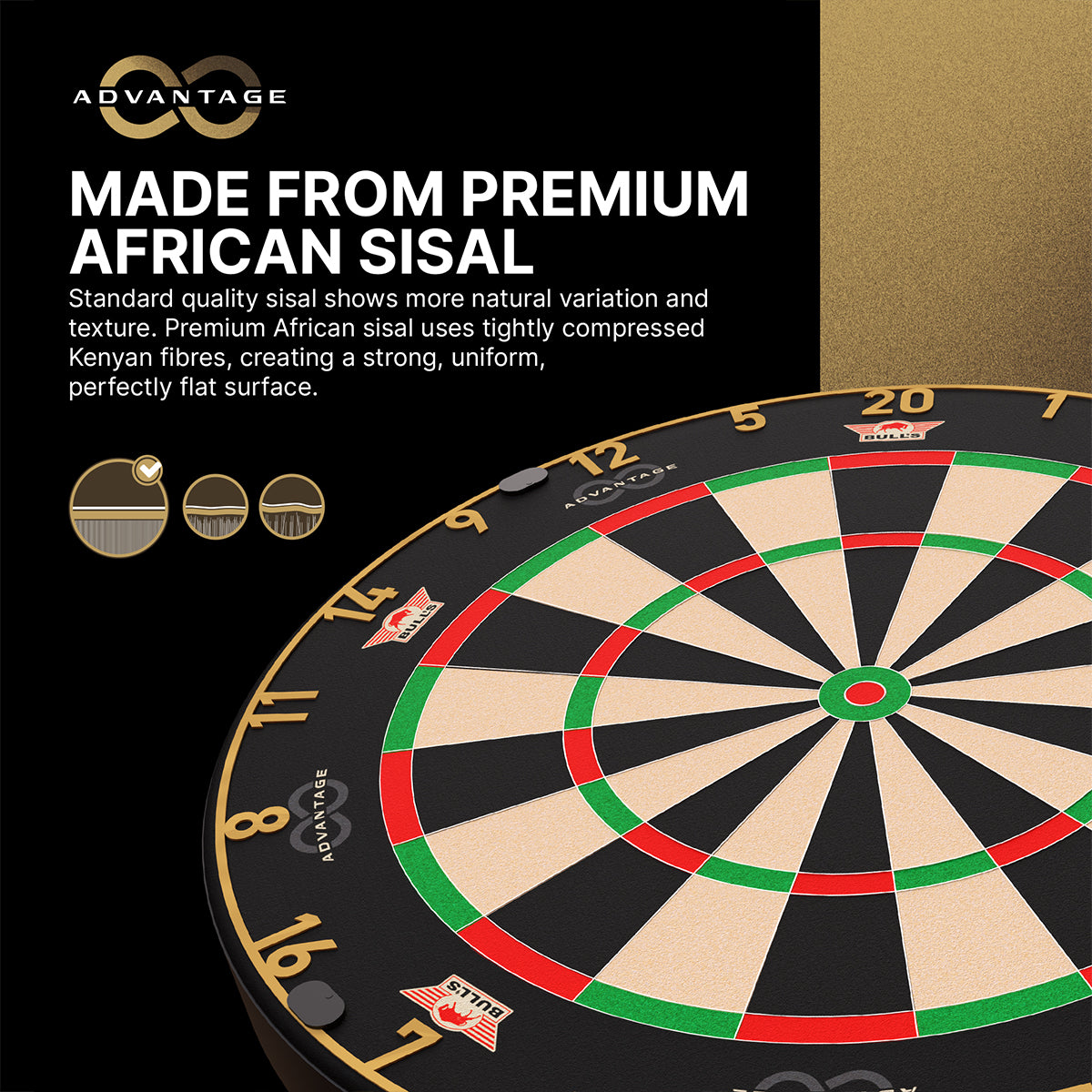 Bull's - Advantage 8 - Dartboard