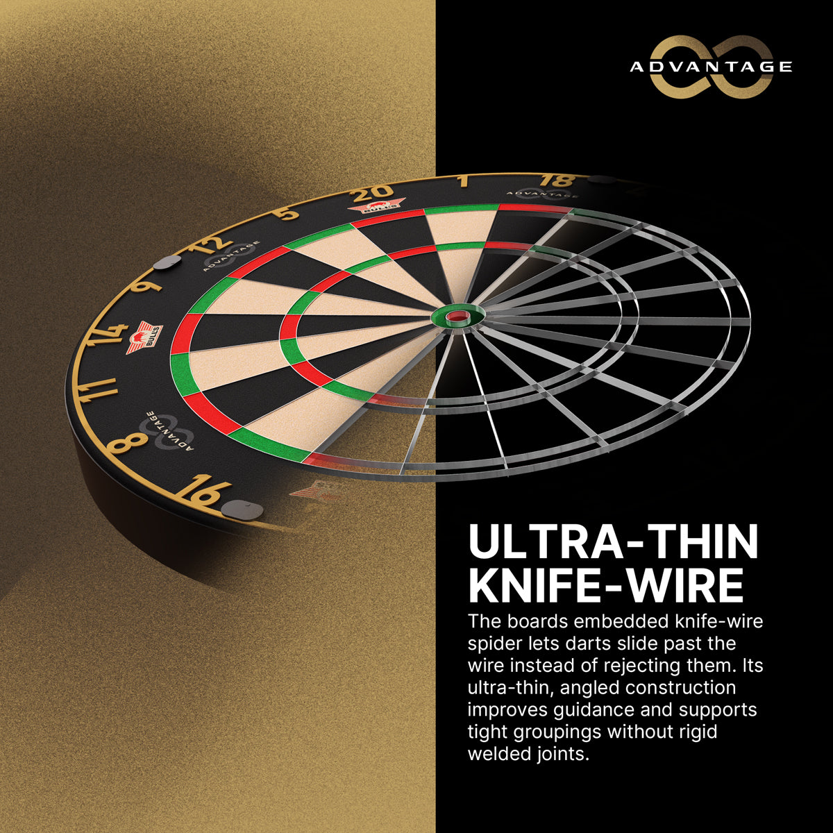 Bull's - Advantage 8 - Dartboard