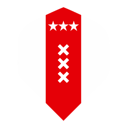 DLDarts - Voetbal - 3 Kruizen 3 Sterren - 100 micron
