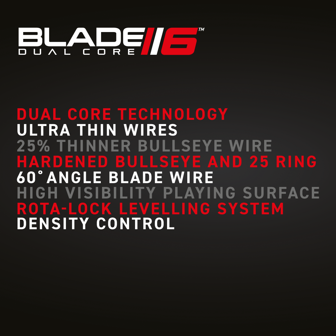 Winmau - Blade 6 Dual Core - Dartboard