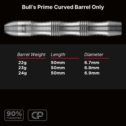 Bull's - Prime 90% - Curved CP - Barrels Only