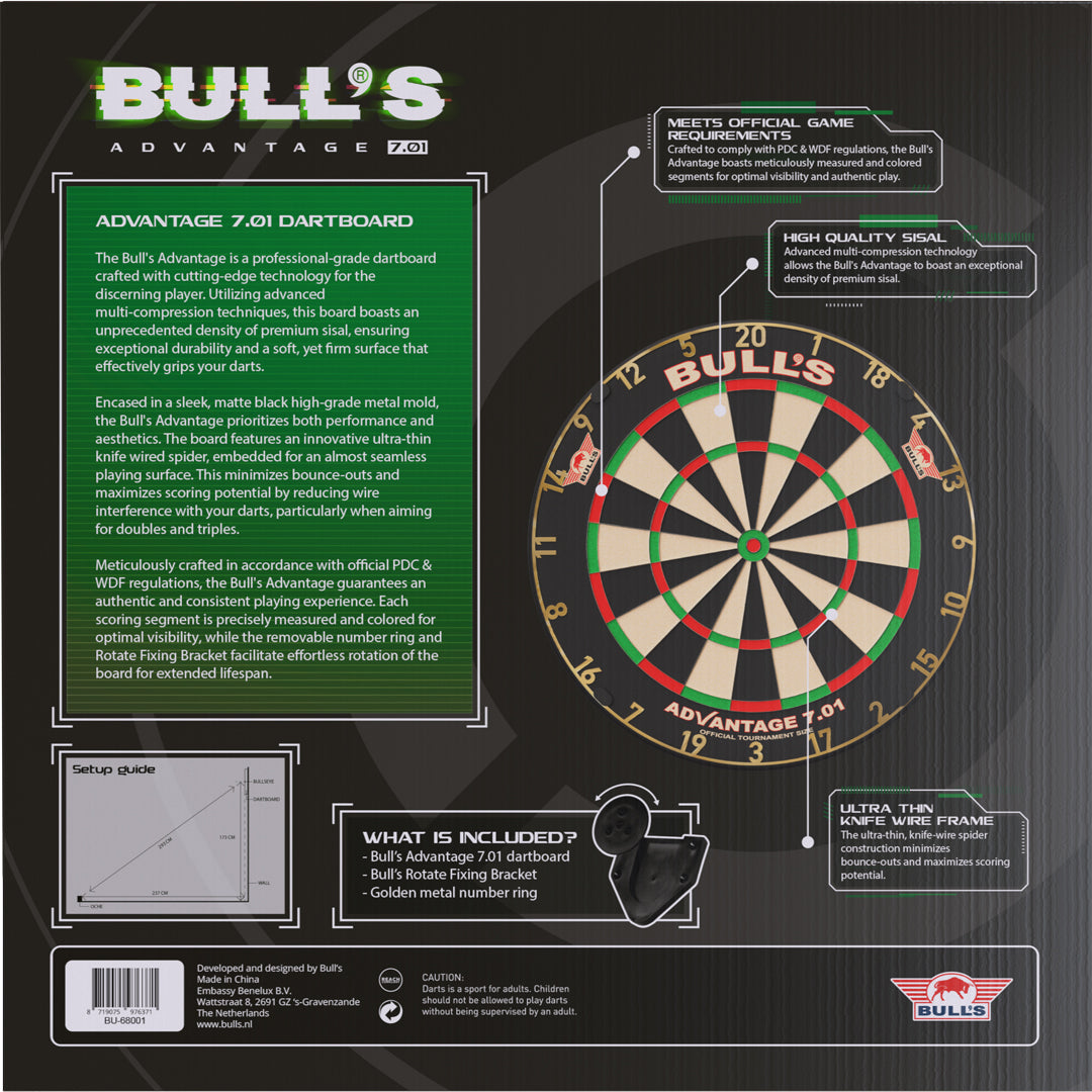 Bull's - Advantage 7.01 - Dartboard