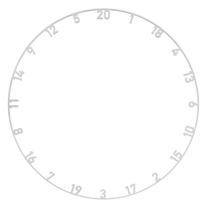 Bull's - Metal Number Ring Set - 3 stuks
