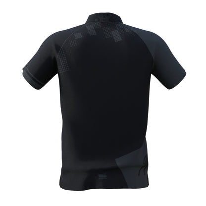 Bull's - Plain Black Dart Polo