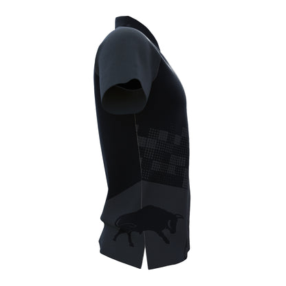 Bull's - Plain Black Dart Polo