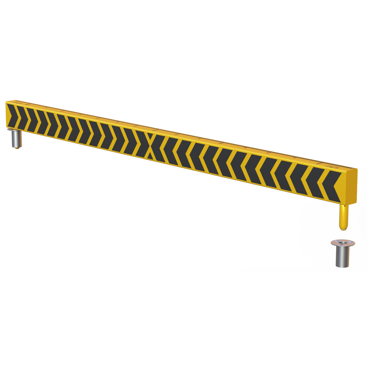 Bull's - Yellow Steel Oche Printed - Incl. 2 buses