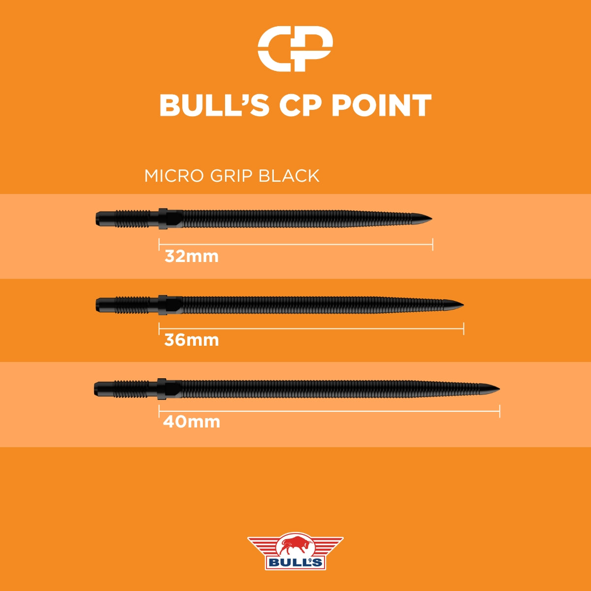 Bull's - CP Points Micro Grip