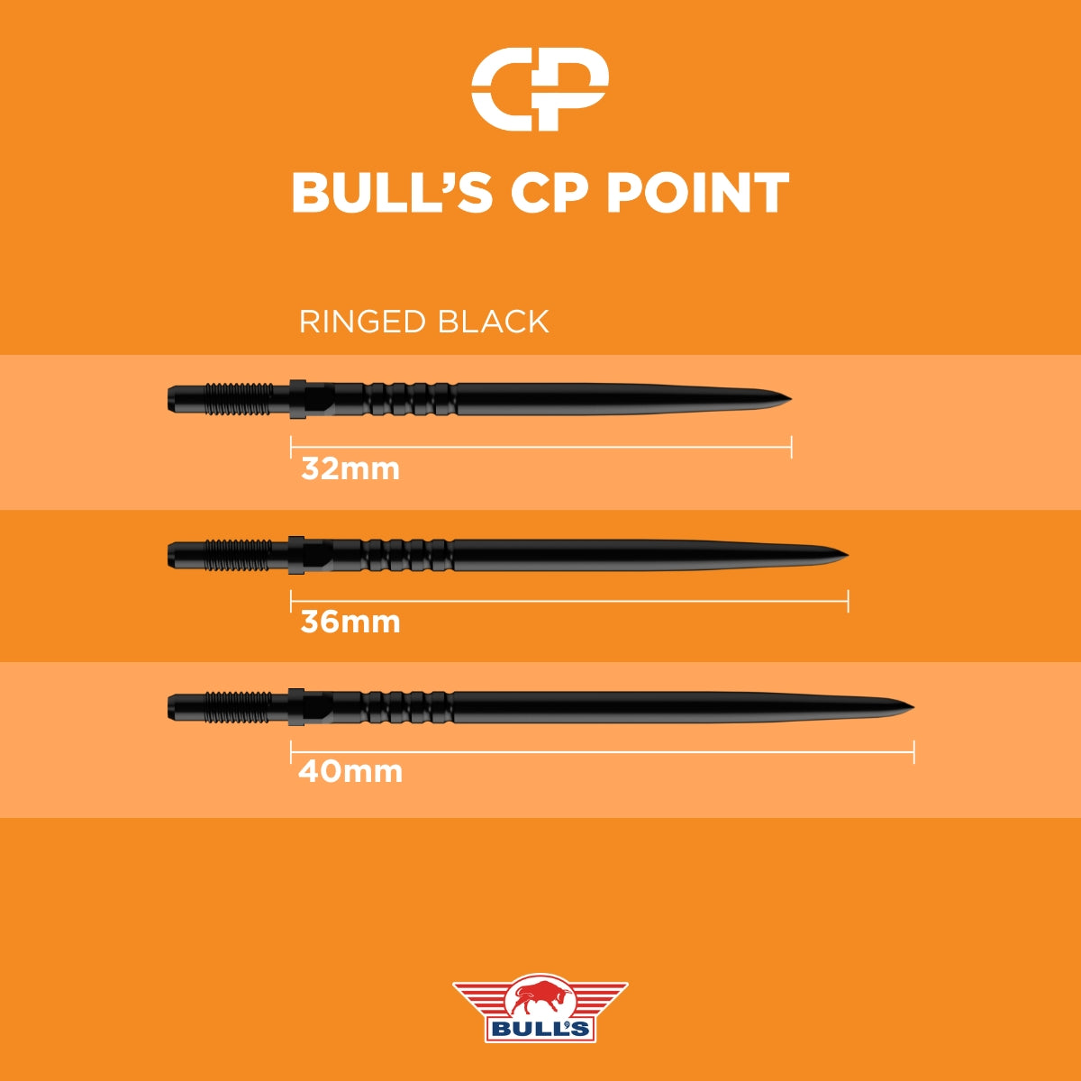 Bull's - CP Points Ringed Grip