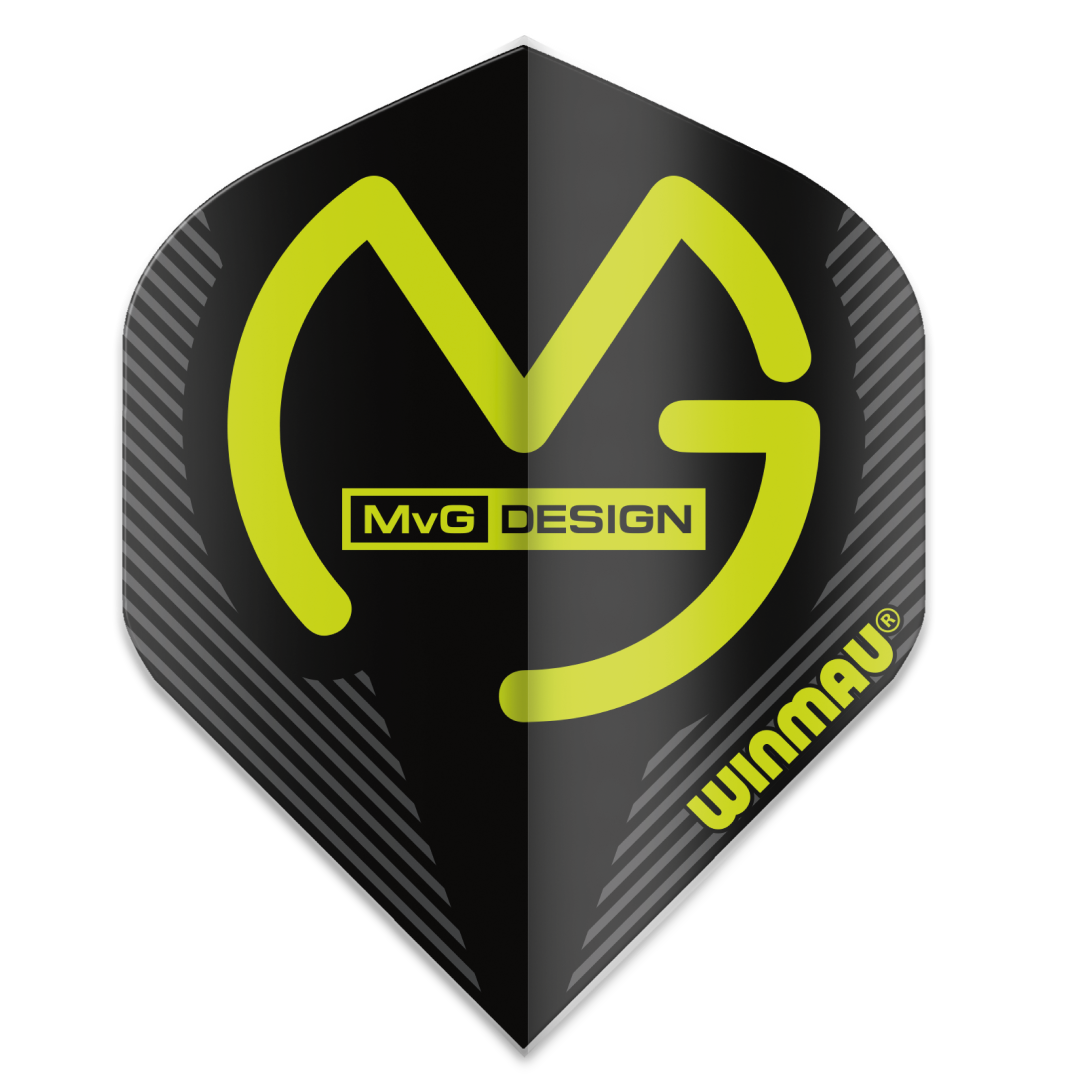 Winmau - Mega Standard - MvG Design 1 - 75 Micron