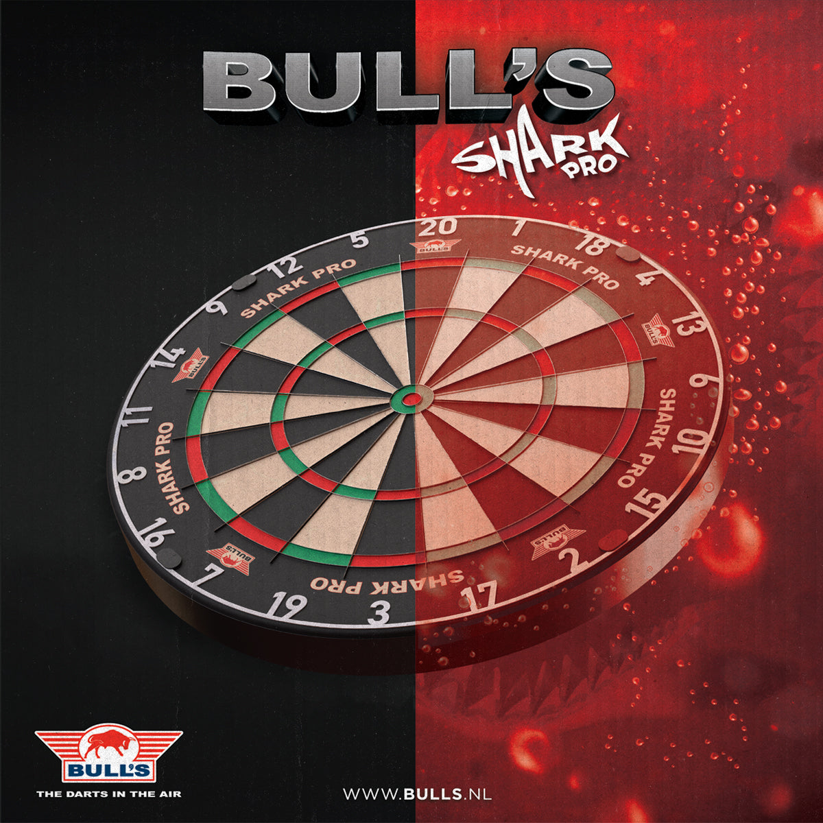 Bull's - Shark Pro - Dartboard