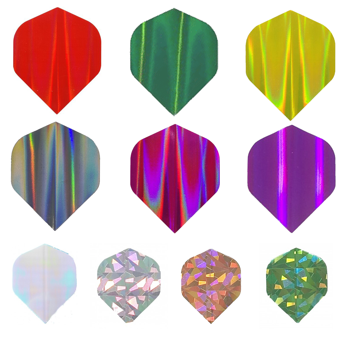 DLDarts - Holographic Standaard Flight - 75 micron