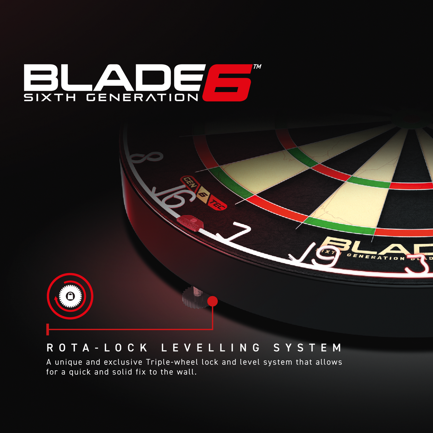 Winmau - Blade 6 -  Dartboard